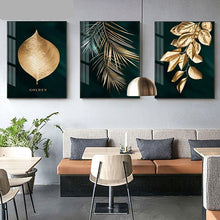 Load image into Gallery viewer, golden leaves wall art 5th and wimberly
