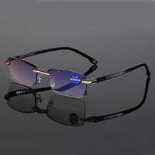 Load image into Gallery viewer, Rimless Blue Light Blocking Reading Glasses
