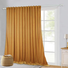 Load image into Gallery viewer, gold Velvet Room Divider - Long Luxury Blackout Curtain
