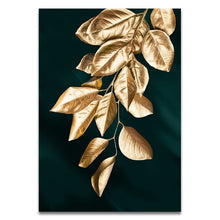 Load image into Gallery viewer, golden leaves wall art 5th and wimberly
