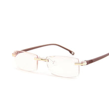 Load image into Gallery viewer, Hazel Eyes Rimless Blue Light Blocking Glasses - various Rx Strengths
