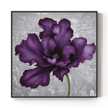 Load image into Gallery viewer, wall art purple flower
